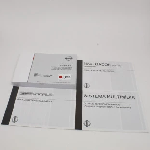 Manual do Proprietário Nissan Sentra 1991 a 2020 - Original