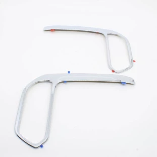 Moldura Cromada Farol Neblina Toyota Hilux 2021 - Esquerdo e Direito - Original