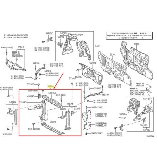 Painel Frontal Toyota Yaris 2019 a 2022 - Original