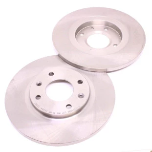 Par Disco de Freio Peugeot 206 2000 a 2006 - Esquerdo e Direito / Dianteiro - Original