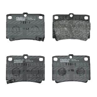 Pastilhas de Freio Mitsubishi Montero 1998 a 2004 - Traseiro - Fras-le