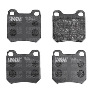 Pastilhas de Freio Chevrolet Meriva 2003 a 2012 - Traseiro - Fras-le