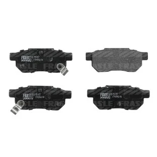 Pastilhas de Freio Antirruído Honda City 2010 a 2014 - Traseiro - Fras-le
