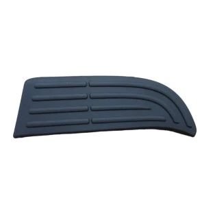 Pisante Placa Parachoque Toyota Hilux 2002 a 2010 - Esquerdo / Traseiro - Original