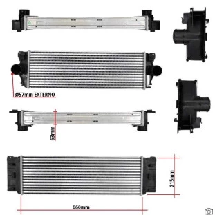 Radiador Mercedes Benz Sprinter 2012 a 2022 - Kotra