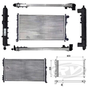 Radiador Fiat Tempra 1992 a 1998 - Visconde