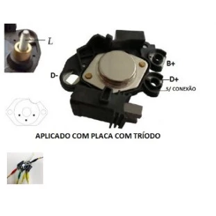 Regulador de Voltagem Troller T4 2001 a 2014 - Ikro