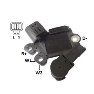 Regulador de Voltagem Hyundai Santafe 2001 a 2011 - Ikro