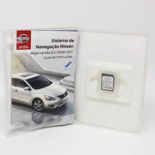 Sd Card Atualização Sistema Navegação 2017 Nissan Versa 2012 a 2021 - Original