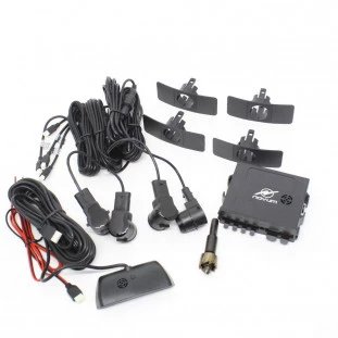 Sensor de Estacionamento Toyota Fielder 2007 a 2008 - Traseiro - Novum