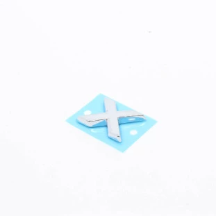 Emblema Logo X Toyota Etios 2013 a 2021 - Traseiro - Original